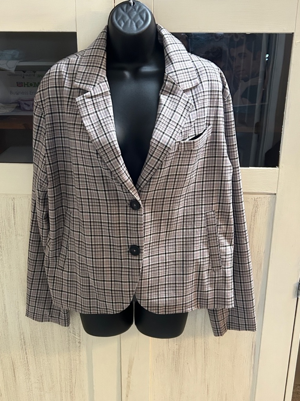 We The Free Cali Plaid  Blazer